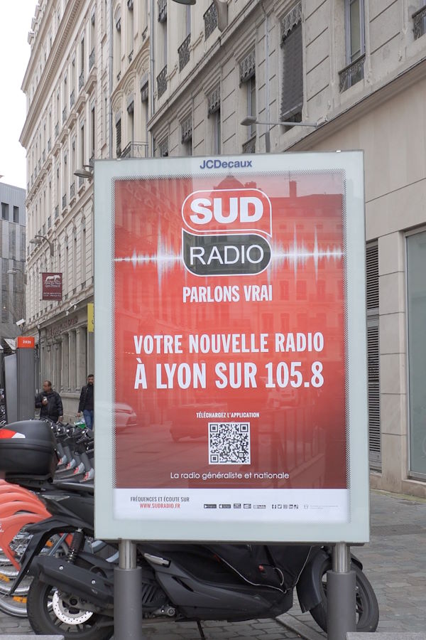 Campagne d'affichage SudRadio